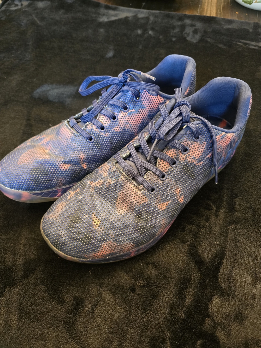 Nobull Trainer+ Men's Athletic Shoes Blue & Orange US 14